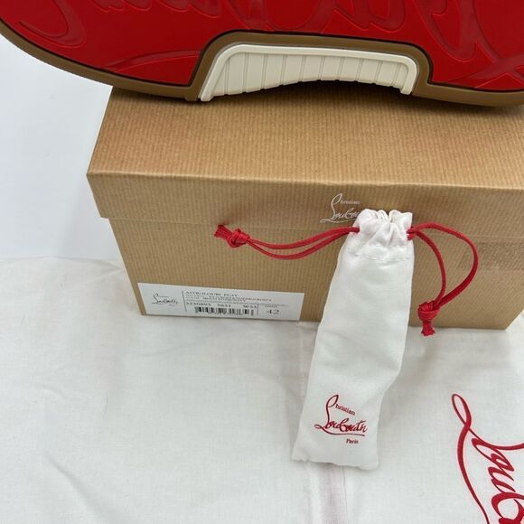 Men’s Christian Louboutin Astroloubi trainers sneakers size 42 made in Italy - Picture 7 of 10